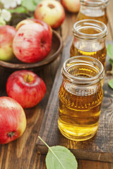 Fresh apple juice