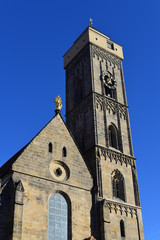 Fototapeta na wymiar Kirche Unsere Liebe Frau oder Obere Pfarre in Bamberg