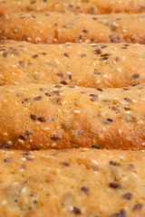 Handmade cookies background