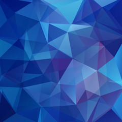Fototapeta na wymiar Abstract geometric style blue background. Vector illustration. Winter backdrop