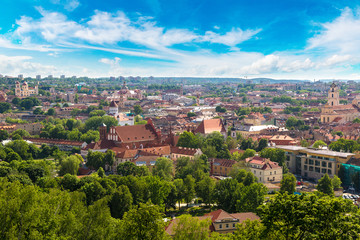 Fototapeta premium Vilnius cityscape