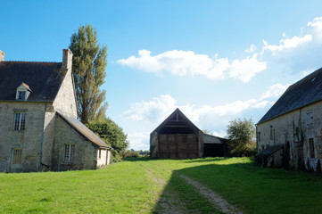 Fototapeta na wymiar French Farmhouses
