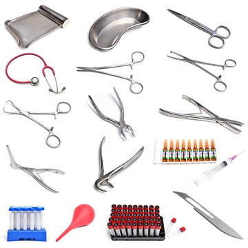 Surgical Instruments Isolated