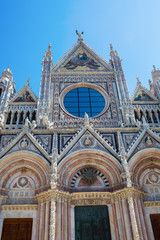 Fototapeta na wymiar Siena Cathedral in Siena, Italy