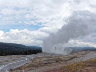 Thermal Feature and Geyser Yellowstone National park
