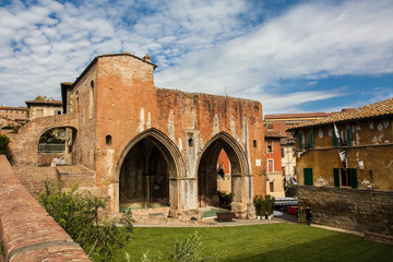 old houses in Siena