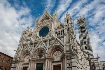 Fototapeta na wymiar Duomo di Siena