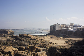 On the coast