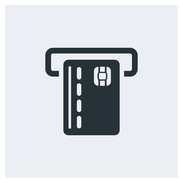 Insert card icon, payment icon
