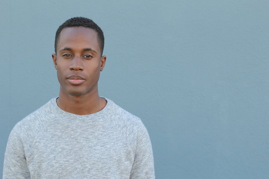 Self-confident male with a nice look 