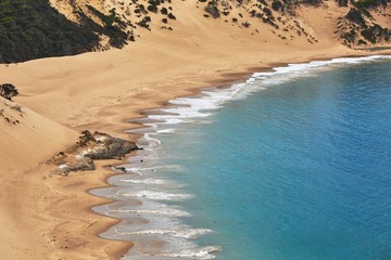 Remote Sandy Beach