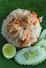 Fried Rice with Prawns