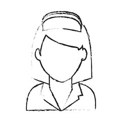 Nurse icon. Medical health care hospital and emergency theme. Isolated design. Vector illustration