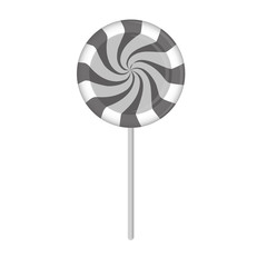 candy lollipop icon image vector illustration design 