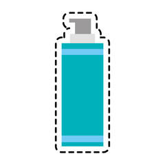 Hair cream icon. Hair salon supply utensil and barbershop theme. Isolated design. Vector illustration