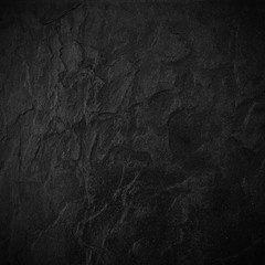 Dark grey black slate background or texture.