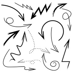 doodle arrows