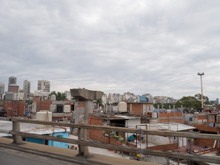 Fototapeta na wymiar 31 Slum in Buenos Aires, Argentina