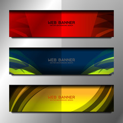 Business Banners Template Design, vector illustration