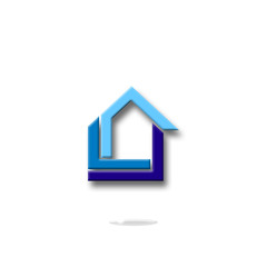 home, house, building, apartment, estate, logo, icon, symbol