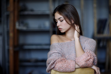 Portrait shot of girl