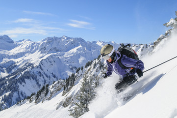 Freeride-Spaß am Walmendinger Horn im Kleinwalsertal
