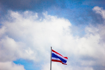 Naklejka premium thai flag