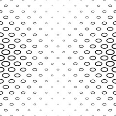 Black and white ellipse ring pattern background