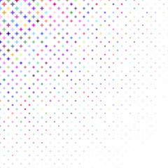 Multicolor star background - vector illustration