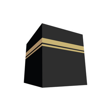 Kaaba Vector Illustration Flat Design