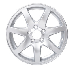 Car wheel, Car alloy rim isolated on white background