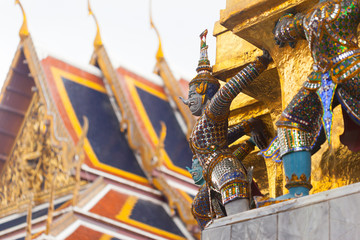 Giant Buddha in Grand Palace