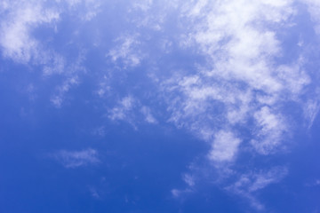Fototapeta na wymiar cloud with blue sky