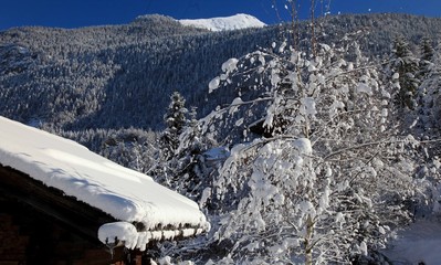 Beautiful Chalet Snow