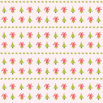 merry christmas seamless pattern background