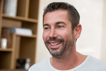 Obraz premium Portrait of a mid aged man