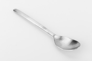 Spoon isolated on white background