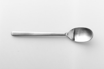 Spoon isolated on white background