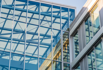 businessgebäude aus glas