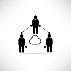 cloud network, cloud connection