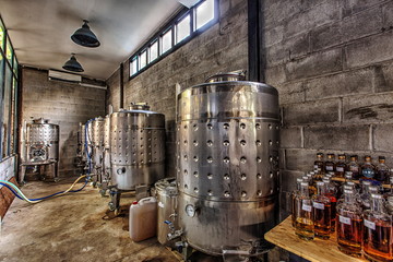 Place where the rum is brewed