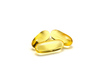 Isolated fish oil capsules