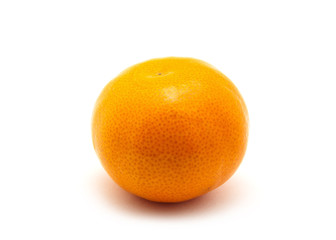 Mandarin isolated on white background