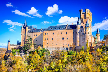 Fototapeta na wymiar Segovia, Castilla y Leon, Spain - Alcazar