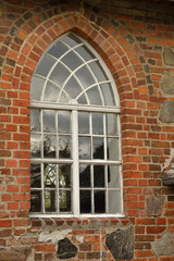 Fototapeta premium old Gothic window