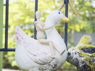 wooden doll