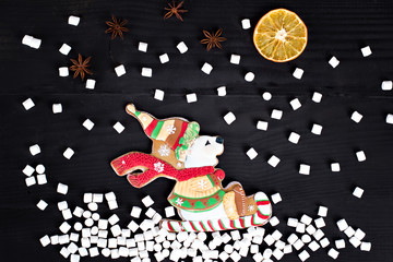 Gingerbread in the form