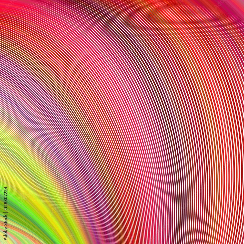 Poster colorful abstract vector fractal background design