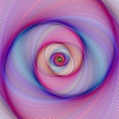 Colorful abstract spiral fractal background design