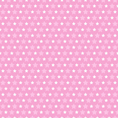 Pink pattern with stars.